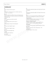 ADG819BRT-500RL7 Datasheet Pagina 11