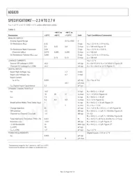 ADG839YKSZ-500RL7 Datasheet Page 4