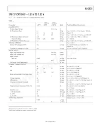 ADG839YKSZ-500RL7 Datasheet Page 5