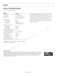 ADG839YKSZ-500RL7 Datasheet Pagina 6