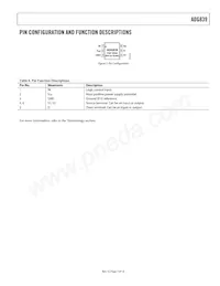 ADG839YKSZ-500RL7 Datasheet Page 7