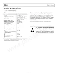 ADG884BCBZ-REEL Datasheet Page 6