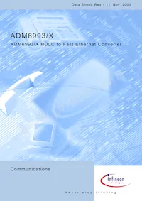 ADM6993X-AD-T-1 Datenblatt Cover