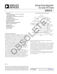 ADM8830ARU-REEL7 Datasheet Cover