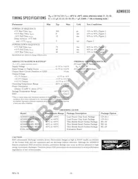 ADM8830ARU-REEL7 Datasheet Page 3