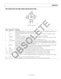 ADM8839ACPZ數據表 頁面 5