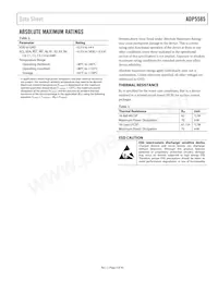 ADP5585ACPZ-03-R7 Datasheet Page 5
