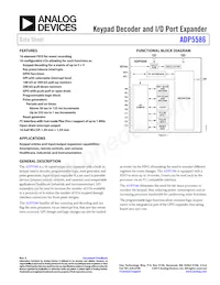 ADP5586ACBZ-03-R7數據表 封面