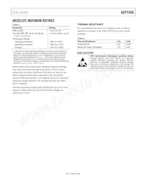 ADP5586ACBZ-03-R7 Datasheet Pagina 5