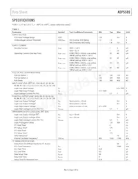 ADP5589ACPZ-02-R7數據表 頁面 3