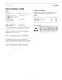 ADP5589ACPZ-02-R7 Datasheet Page 5