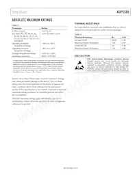 ADP5589ACPZ-02-R7 Datasheet Pagina 5