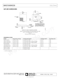 ADV3220ACPZ-R7 Datenblatt Seite 18