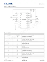 AZ4052P-G1數據表 頁面 2