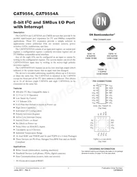 CAT9554AHV4I-GT2 Datasheet Copertura