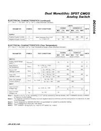 DG200ABA Datasheet Page 3