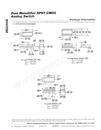 DG200ABA Datasheet Page 6