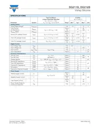DG212BDY-T1 Datasheet Page 3