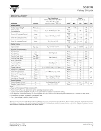 DG221BDY-T1-E3數據表 頁面 3