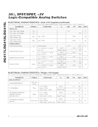 DG419LDY Datasheet Page 4