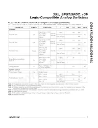 DG419LDY Datasheet Pagina 5