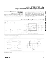 DG419LDY Datasheet Pagina 9