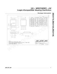 DG419LDY Datasheet Pagina 11