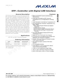 DS1878T+T&R Datasheet Cover