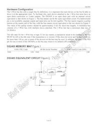 DS2405Z+T&R Datasheet Page 3