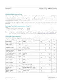 DS28E17Q+T Datasheet Pagina 2