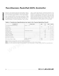 DS3992Z-09N+T&R Datasheet Page 10