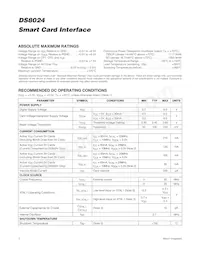 DS8024-RJX/V+ Datasheet Pagina 2
