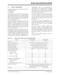 ENC424J600-I/ML Datasheet Page 7