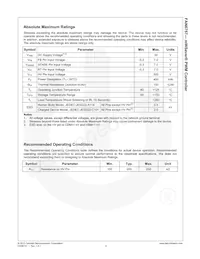 FAN6757MRMX Datenblatt Seite 5