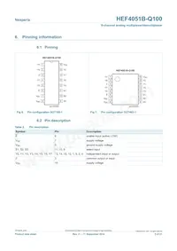 HEF4051BT-Q100 Datasheet Page 5