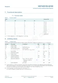 HEF4051BT-Q100數據表 頁面 6