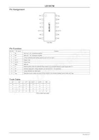 LB1867M-MPB-H Datasheet Pagina 3