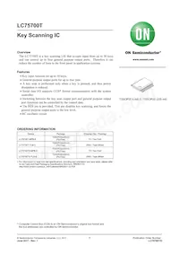 LC75700TS-TLM-E Datenblatt Cover