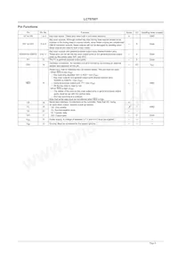 LC75700TS-TLM-E Datenblatt Seite 6