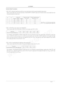 LC75700TS-TLM-E Datenblatt Seite 8