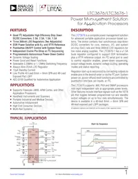 LTC3676HUJ-1#PBF Datasheet Cover