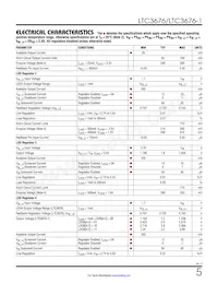 LTC3676HUJ-1#PBF Datasheet Page 5