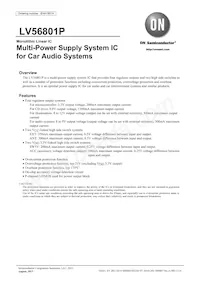 LV56801P-E Datasheet Copertura