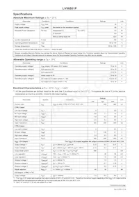 LV56801P-E Datasheet Pagina 2