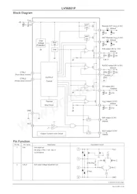 LV56801P-E Datasheet Pagina 5