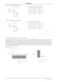 LV56801P-E Datasheet Pagina 11