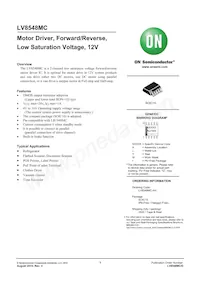 LV8548MC-BH Datenblatt Cover