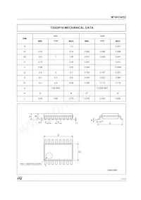M74HC4052TTR Datasheet Pagina 11