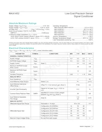 MAX1452AAE+TC8H Datasheet Page 2