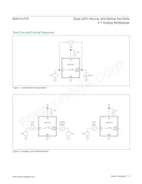 MAX14778ETP+ Datasheet Pagina 5